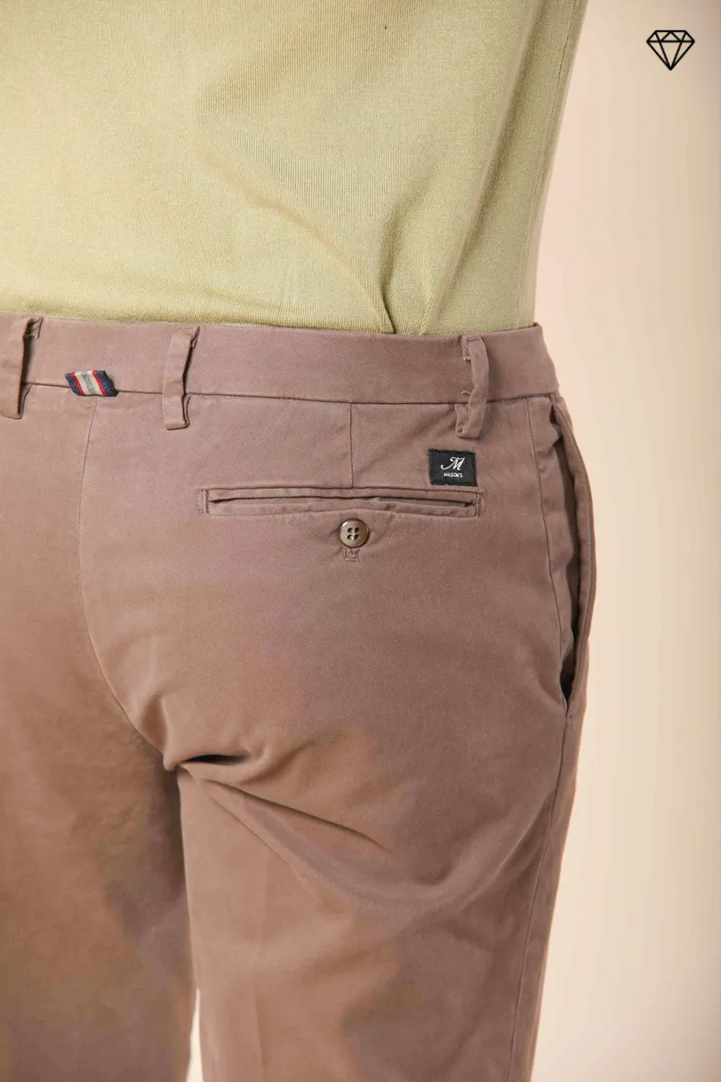 New York men's chino pants in gabardine stretch regular fit  ①.