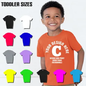 One Color Custom T-Shirt (Toddler - Unisex)