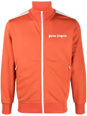 PALM ANGELS Classic Track Jacket Brick Red