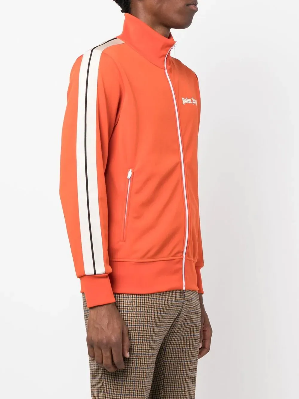 PALM ANGELS Classic Track Jacket Brick Red