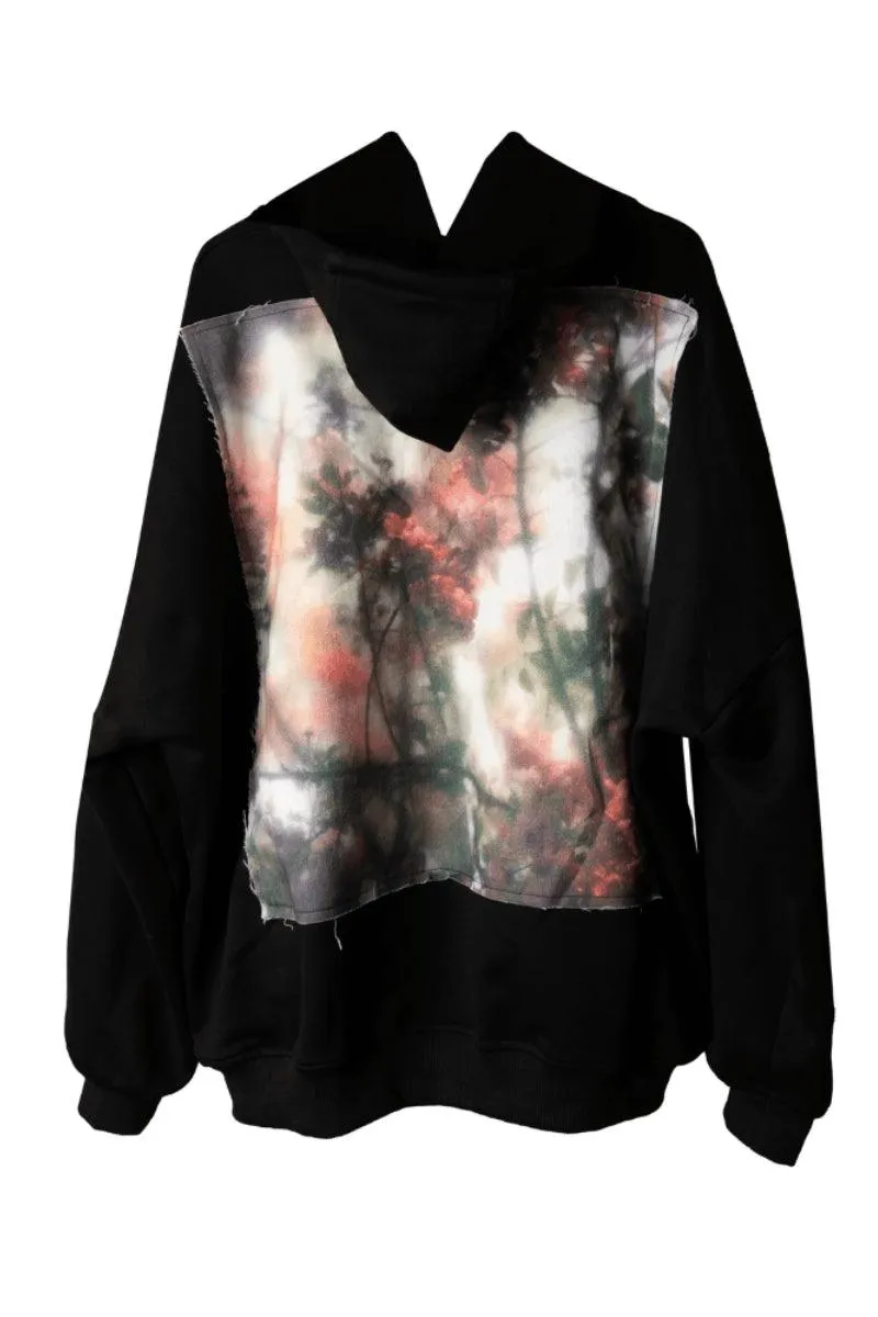 Patchwork Printing Hoddie