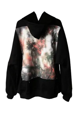 Patchwork Printing Hoddie