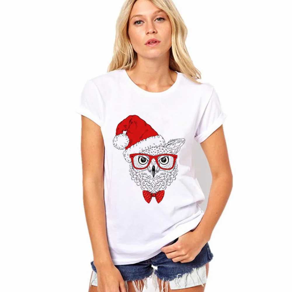 Pattern Print Short Sleeves Casual T-shirt