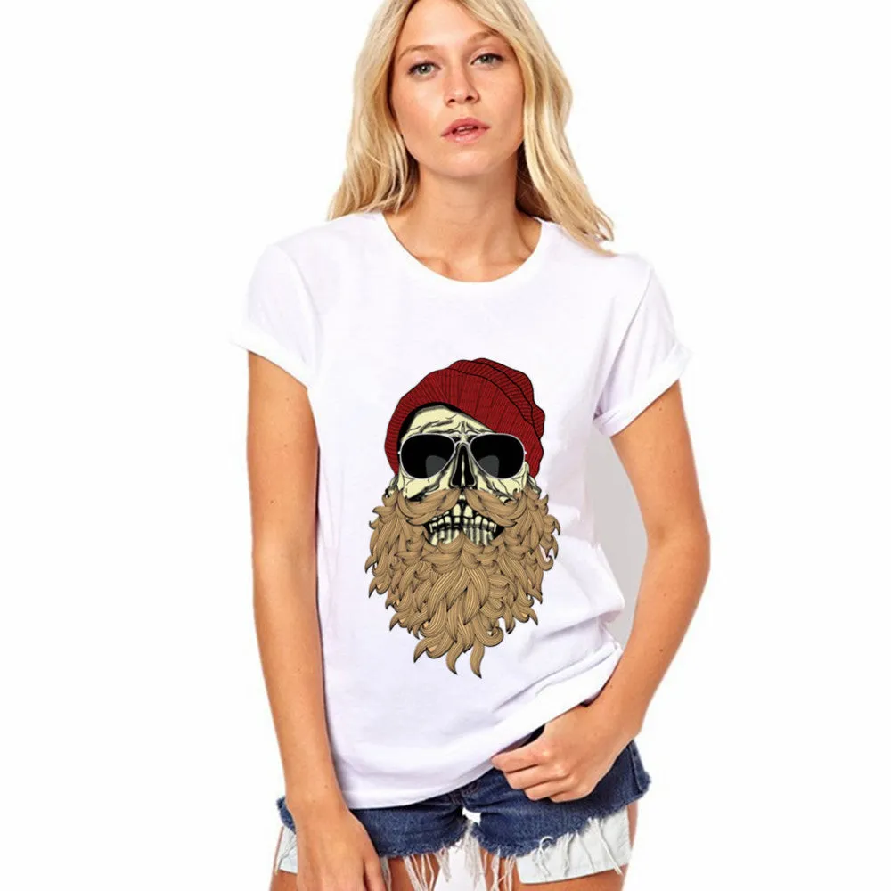 Pattern Print Short Sleeves Casual T-shirt