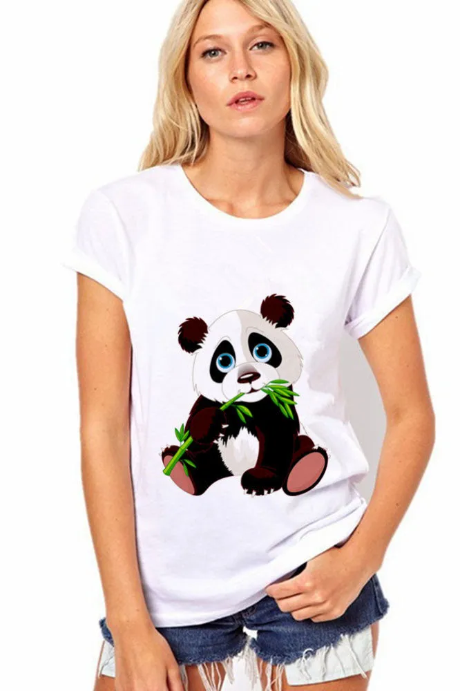 Pattern Print Short Sleeves Casual T-shirt