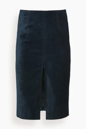 Pencil Skirt in Notte