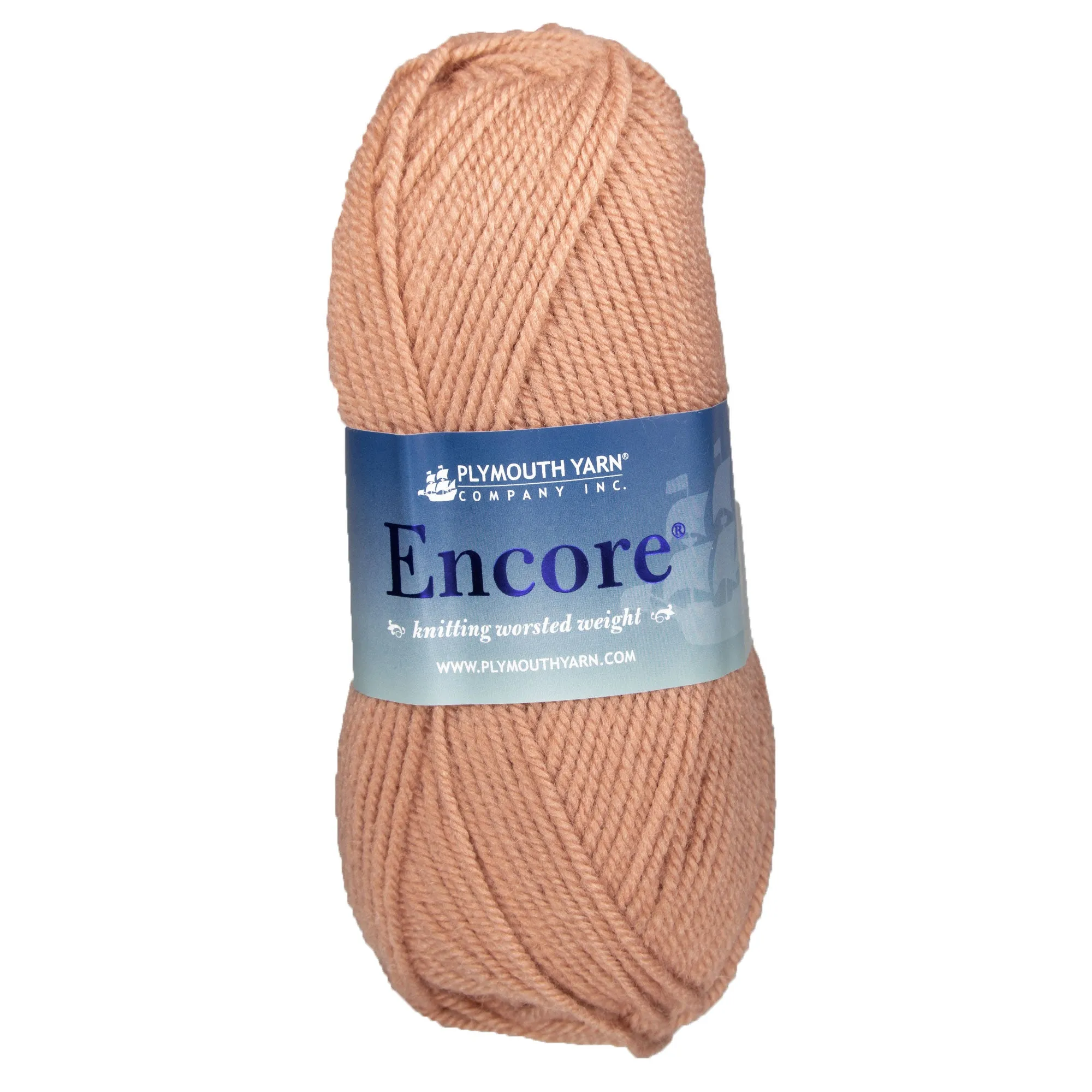 Plymouth Yarn Encore Worsted Yarn - 0703 Amber Blush