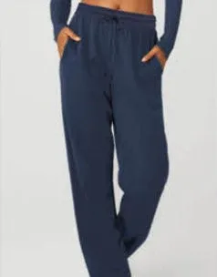 Point Zero Women's KARMEN Essential Sweatpants - Blue, Navy
