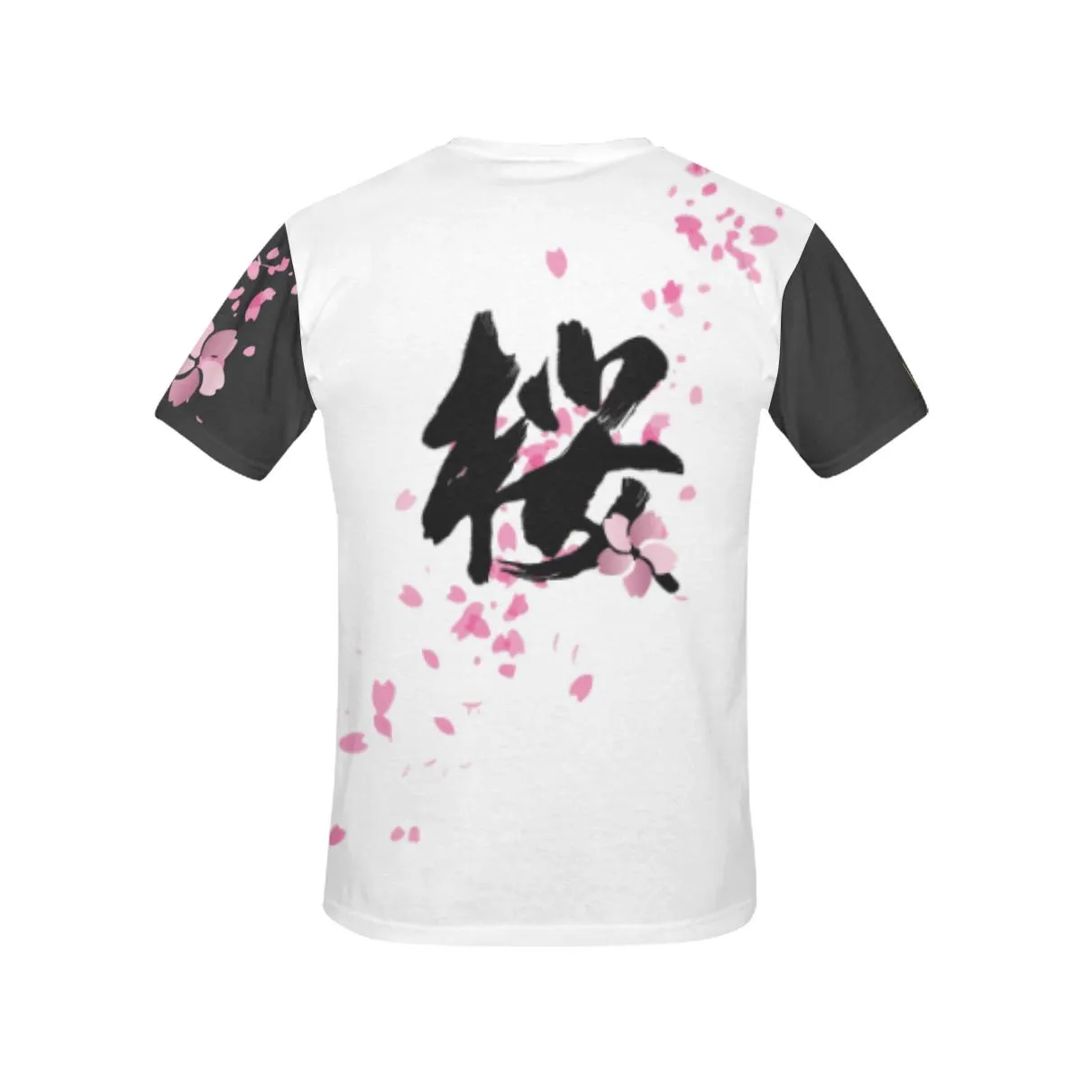 "Sakura" Kanji All Over Print T-Shirt - Womens