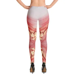 Red Mosaic Yoga Legging