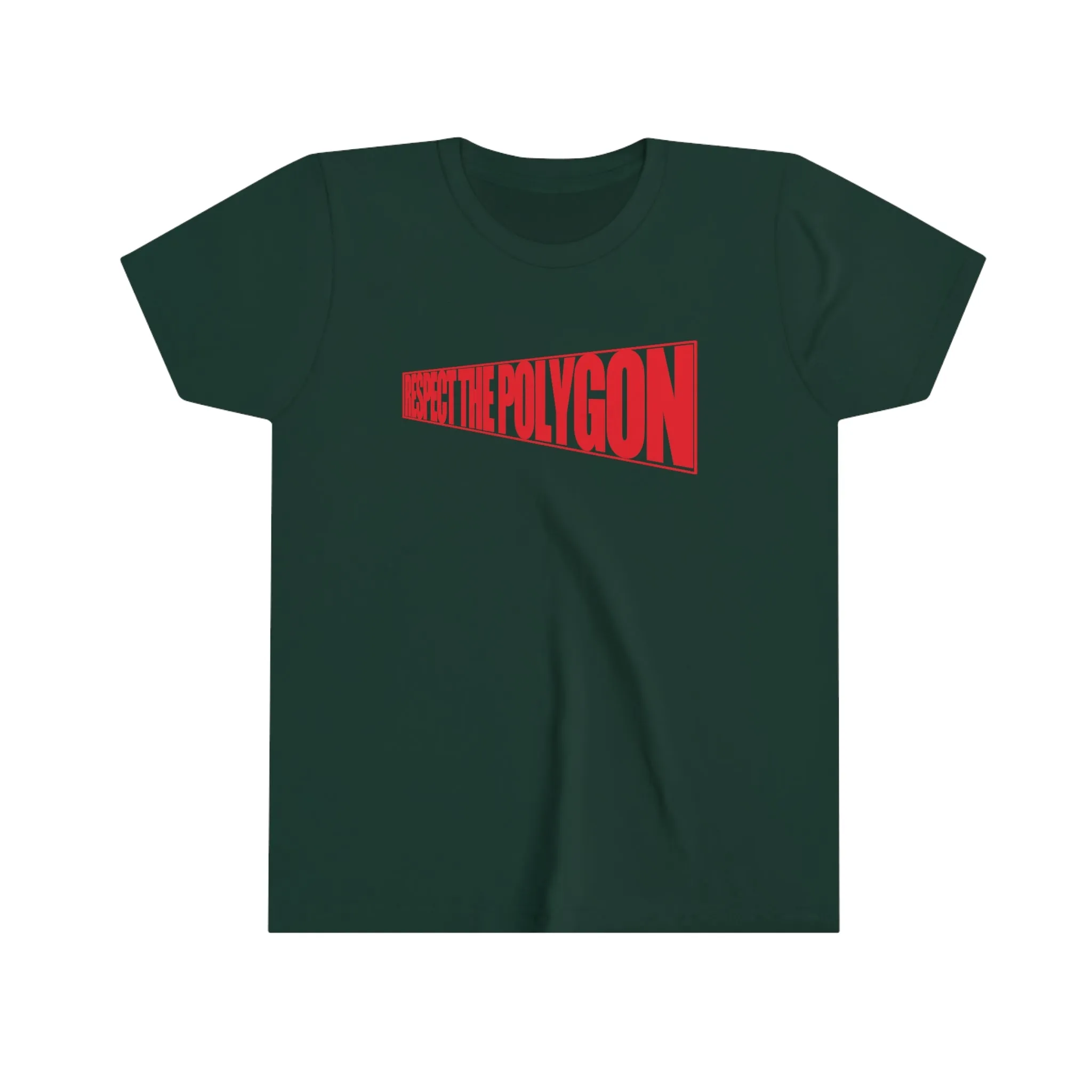 Respect The Polygon Kids Tee