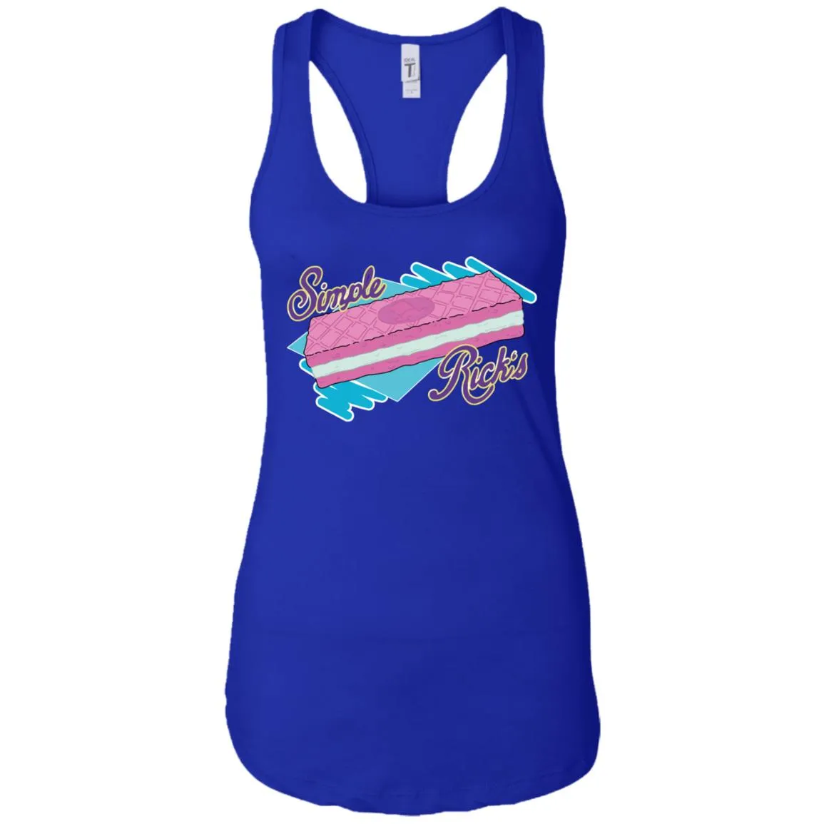 Rick And Morty Simple Rick's Wafer Cookie Women Tank
