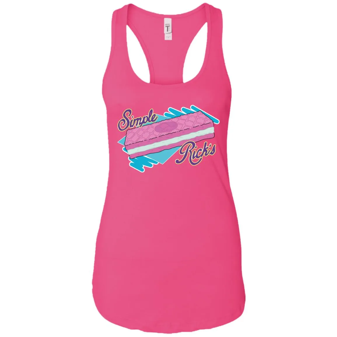 Rick And Morty Simple Rick's Wafer Cookie Women Tank