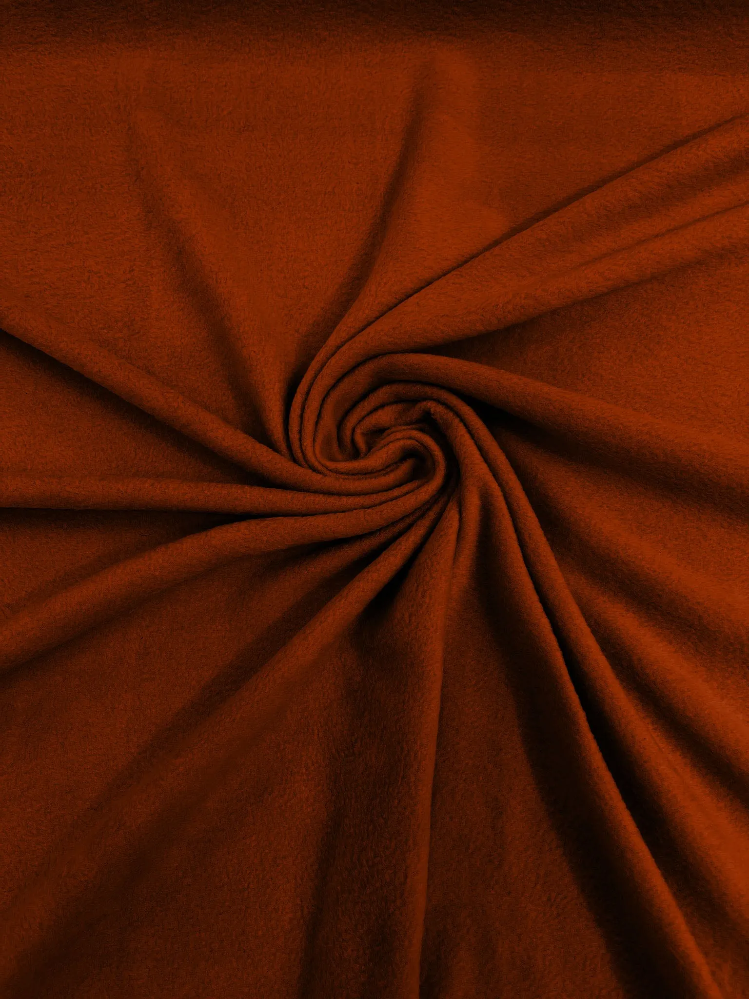 Rust Solid Polar Fleece Fabric Sold by the yard 60"Wide|Antipilling 245GSM |Medium Soft Weight| Blanket Supply,DIY, Decor,Baby Blanket