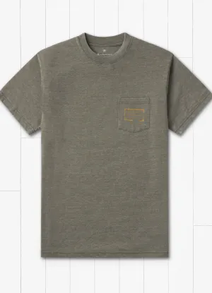 Seawash Tee Authentic in Dark Olive by Southern Marsh