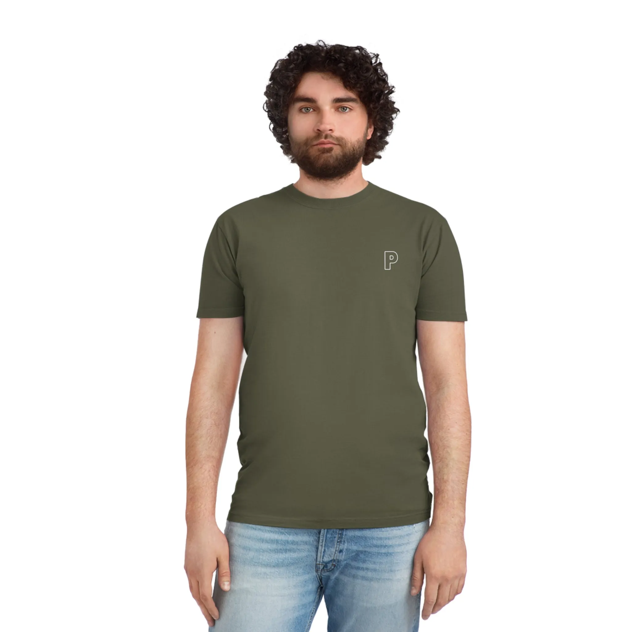 Simple P Faded Shirt