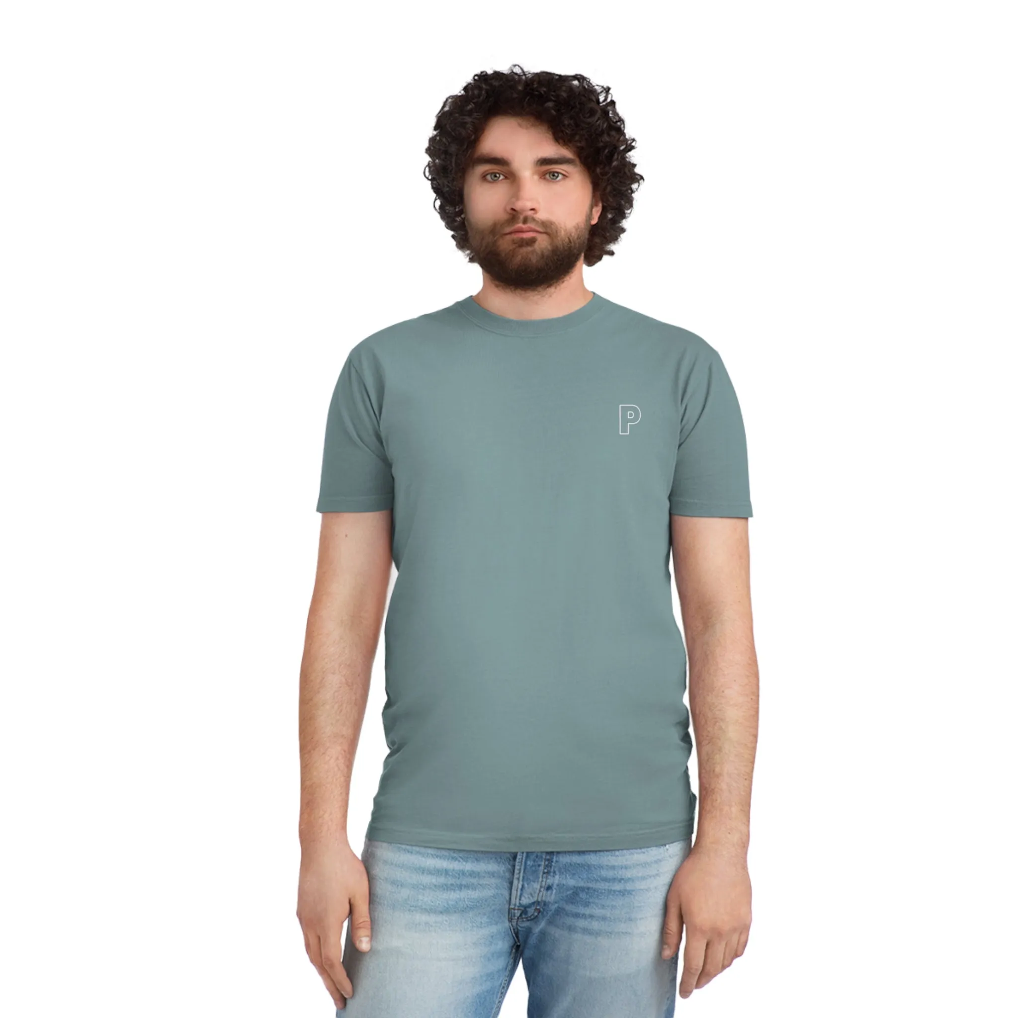 Simple P Faded Shirt