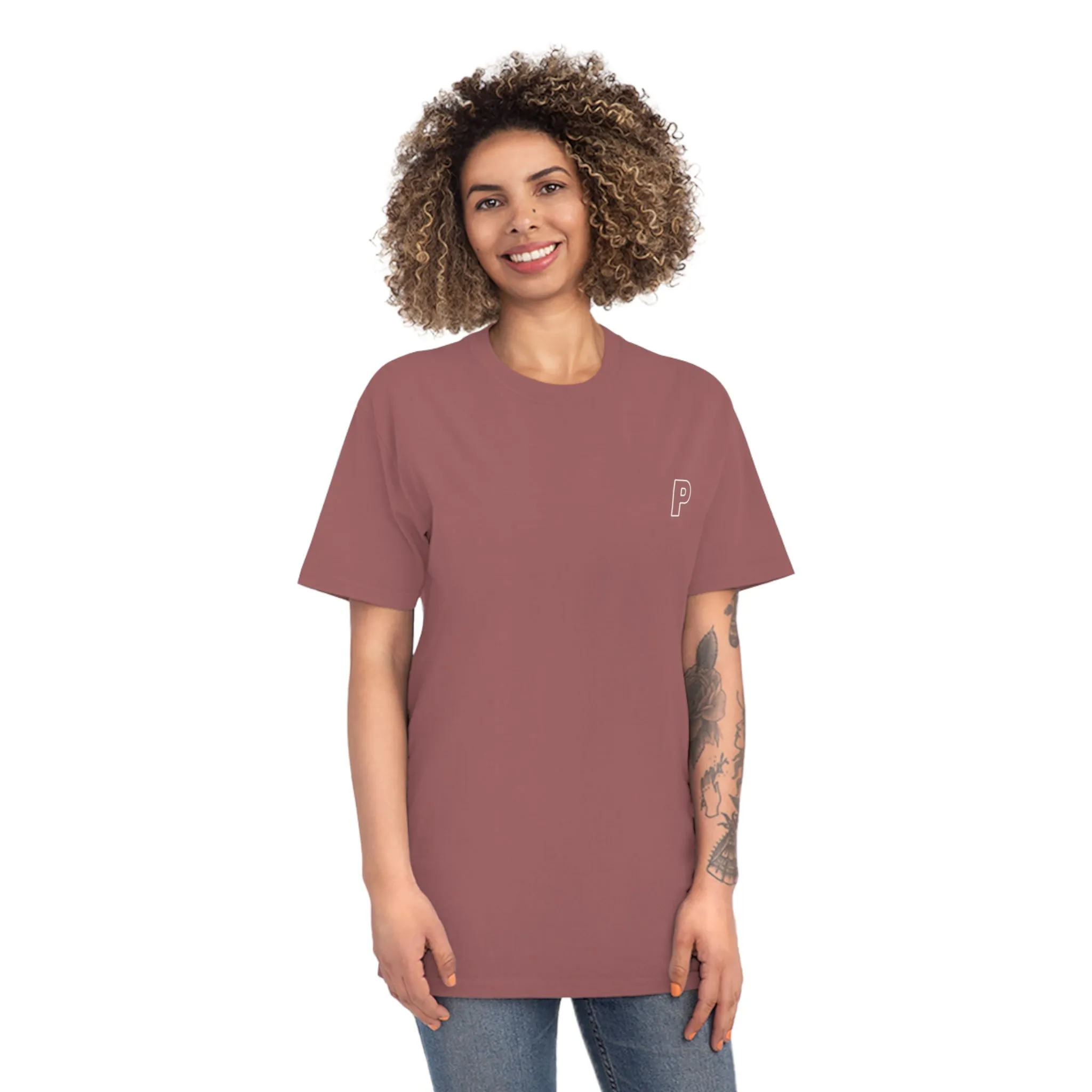 Simple P Faded Shirt