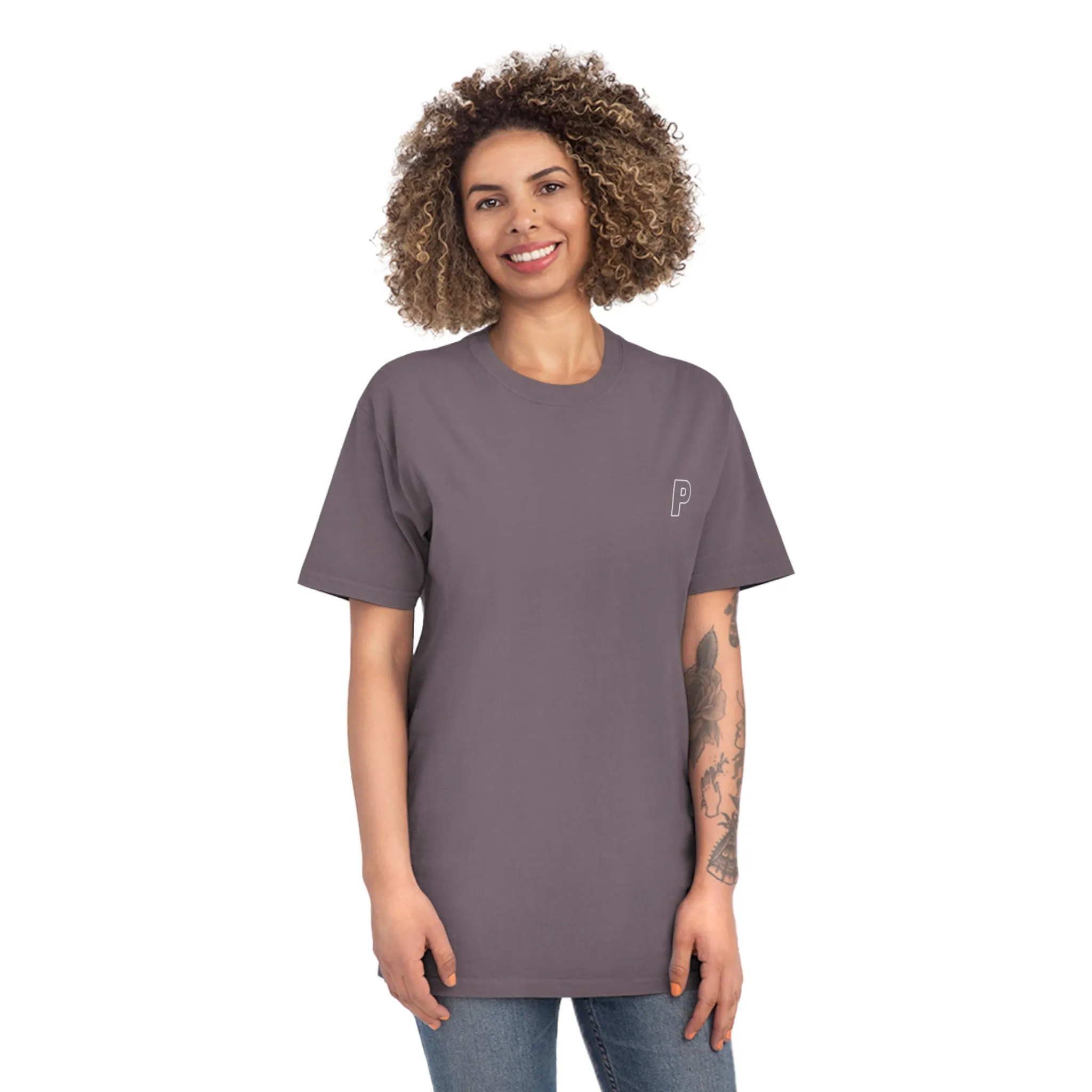 Simple P Faded Shirt