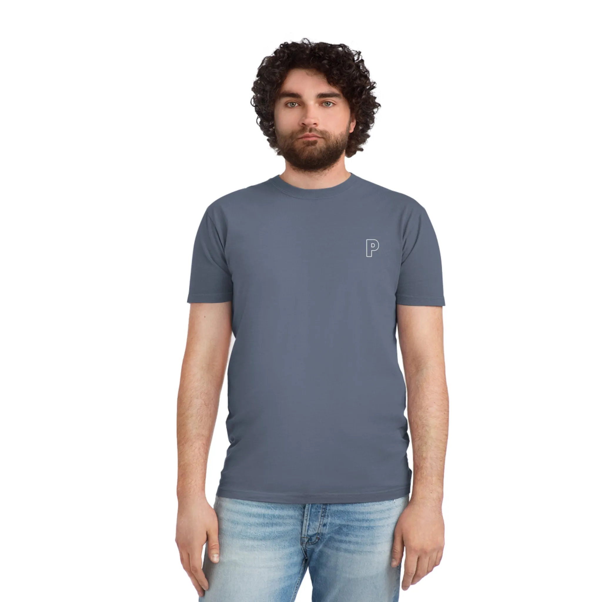 Simple P Faded Shirt