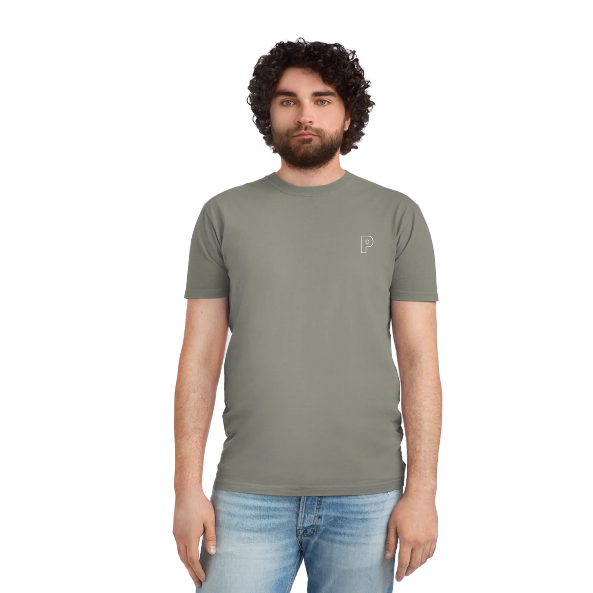 Simple P Faded Shirt