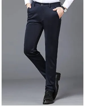 Spring Autumn Mens Business Suit Pants Male Summer