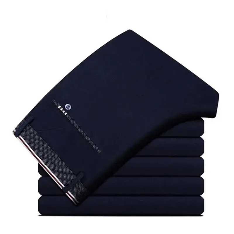 Spring Autumn Mens Business Suit Pants Male Summer