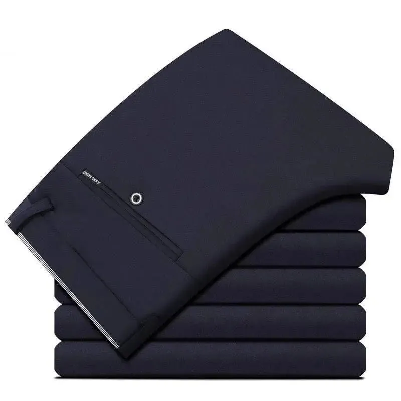 Spring Autumn Mens Business Suit Pants Male Summer
