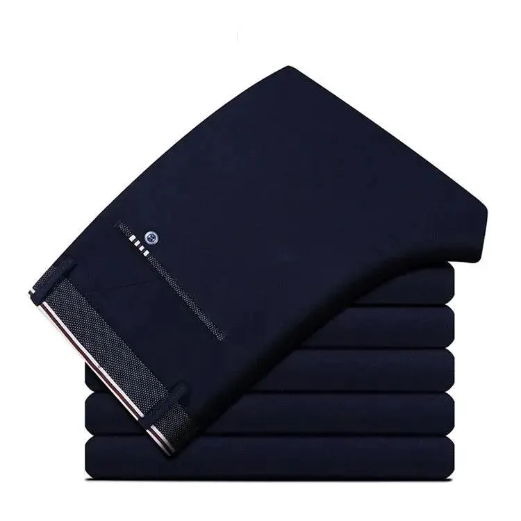 Spring Autumn Mens Business Suit Pants Male Summer