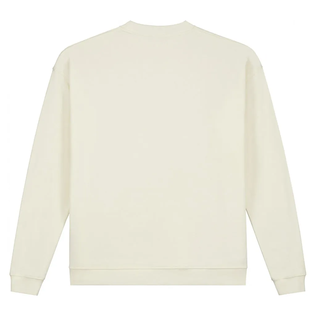 Sweater Dropped Shoulder Cream