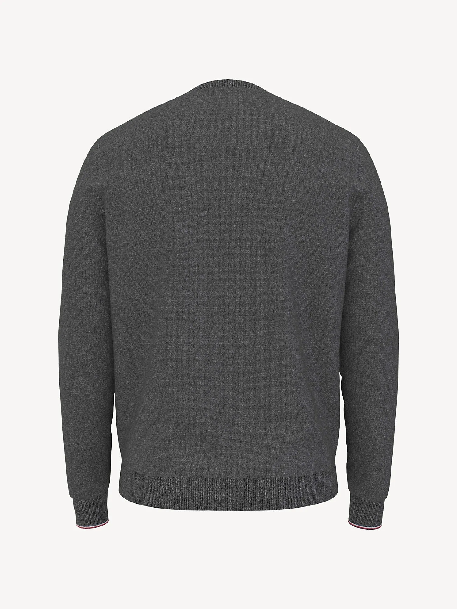 Tommy Hilfiger Men's  Niles Logo Crewneck Sweater Dark Sable 78J6644 001