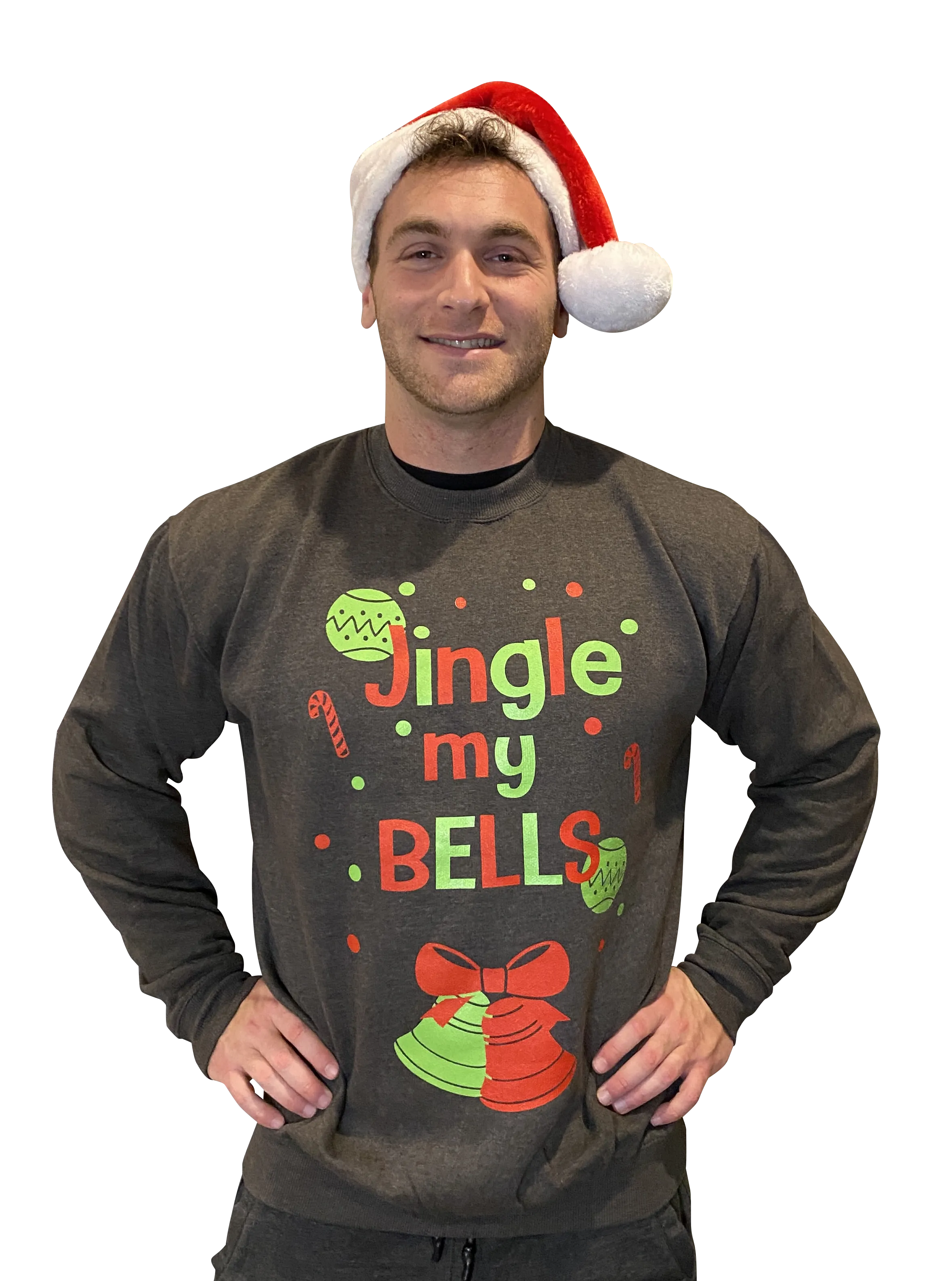 Ugly Christmas Sweater - Jingle My Bells Sweater in Stock READY to ship