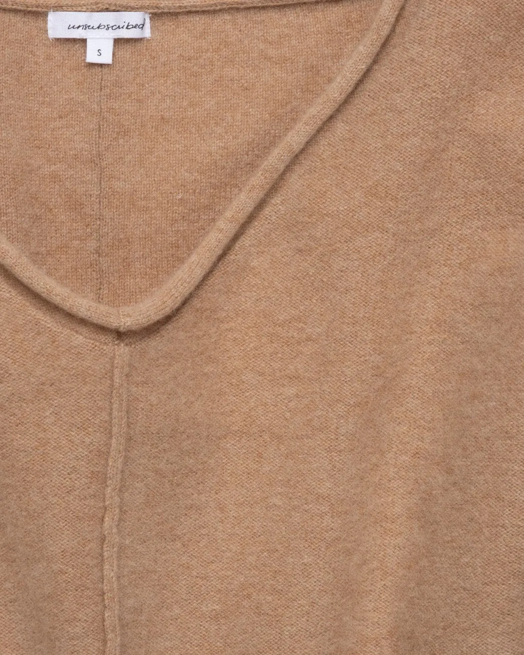 unsubscribed cashmere v neck sweater