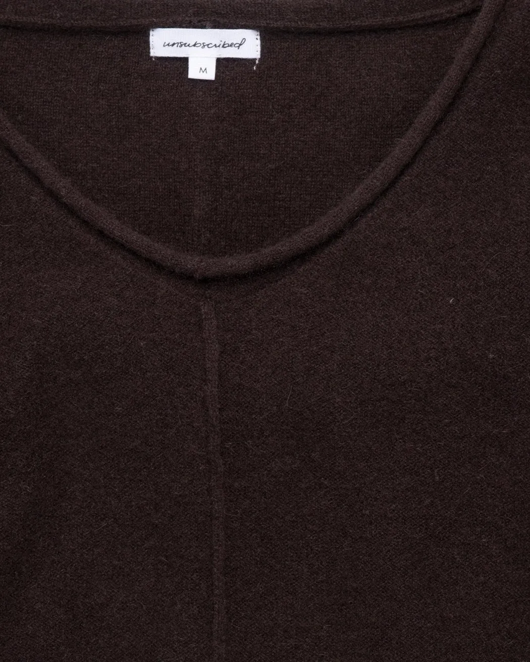 unsubscribed cashmere v neck sweater