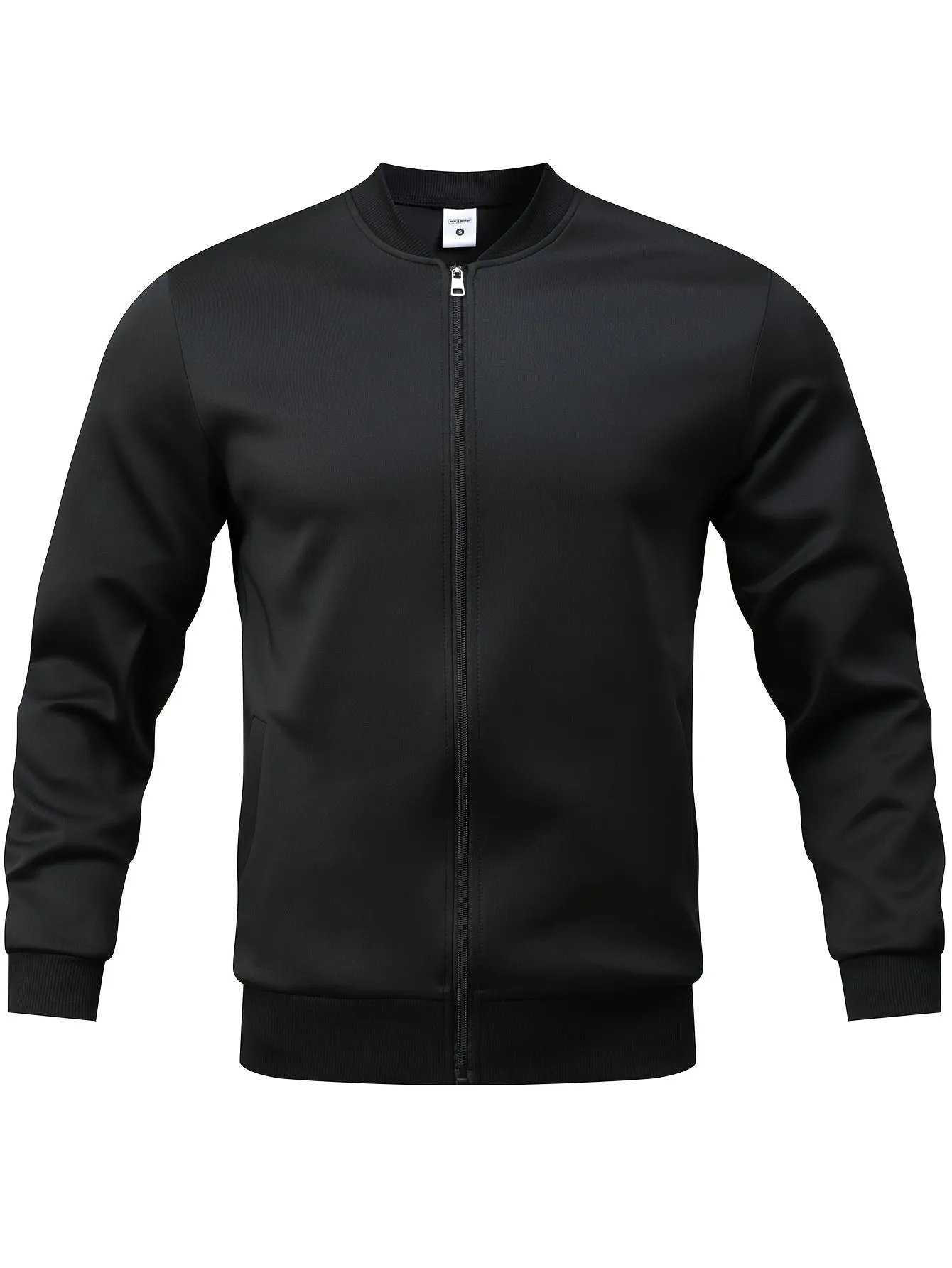 Vintage Music Player Print Jackets For Men's | Casual Baseball Coat