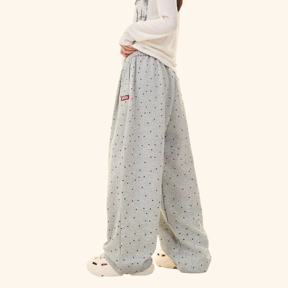 Women's Blue Floral Sweatpants