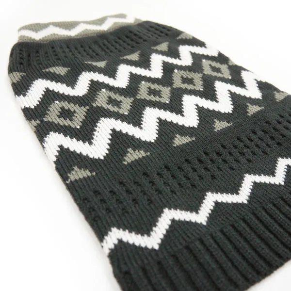 ZIG ZAG DOG SWEATER