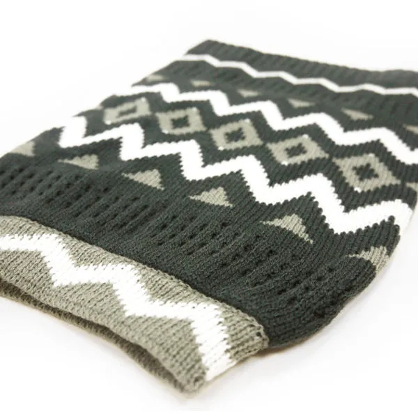 ZIG ZAG DOG SWEATER