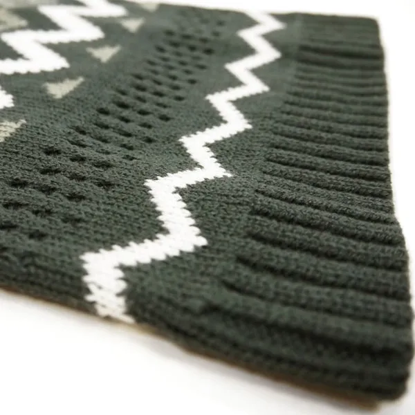 ZIG ZAG DOG SWEATER